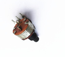 R1615S black shaft switch potentiometer B50K M9 thread handle 13MM dimming resistor B503