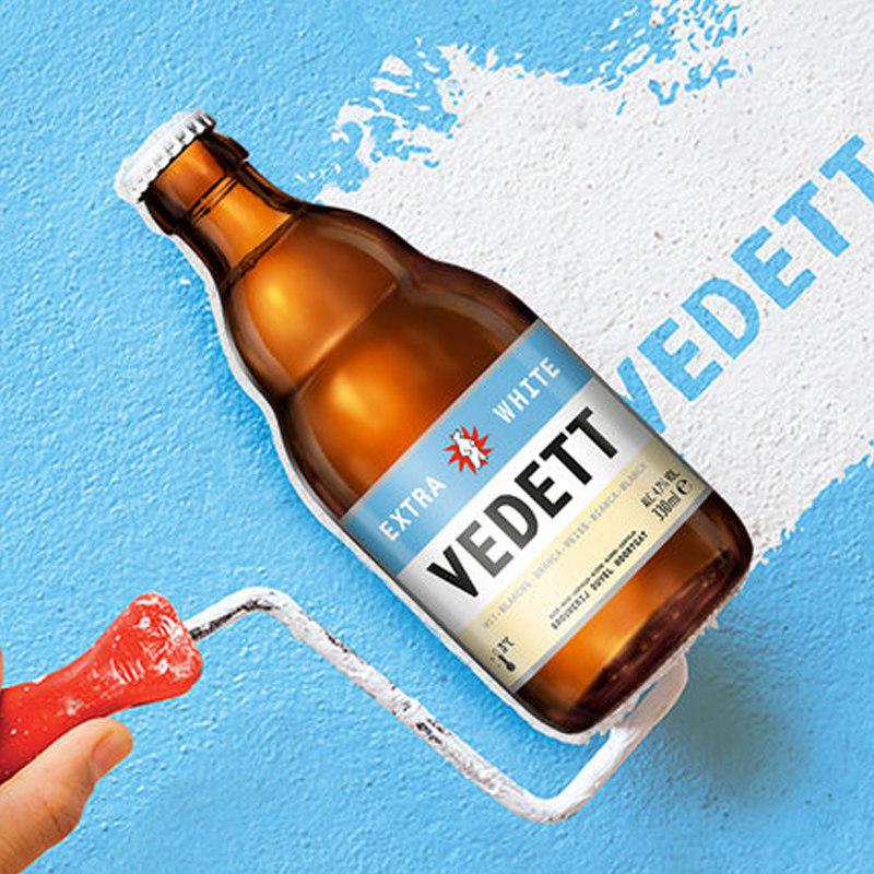 【督威旗舰店】白熊啤酒330ml*6瓶(热品库)