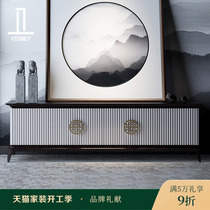 VISNEY Wei Shi Zhi light and luxury new Chinese TV cabinet reception room TV locker bedroom audio-visual cabinet luxury cabinet Z1