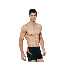 Mens swimsuit Fashion sexy spa plus hypertrophy code Inhair flat corner swimming pants swimming pants