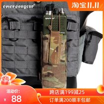 EMERSON EMERSON vest with bag AVS style walkie-talkie bag CS attached bag molle mount military fan bag