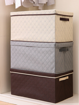 Containing Box Cloth Art Home Wardrobe Clothes Finishing Deviner Quilts Toy Folding Containing Basket Snacks Storage Box