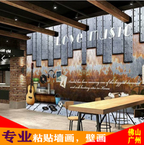 Guangzhou Foshan wallpaper wall cloth mural construction master door-to-door installation service Wallpaper wall cloth measurement paste