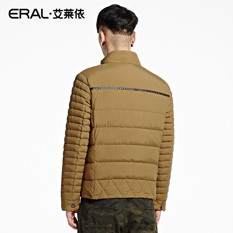 ERAL/艾莱依2016冬装新款立领男士短款羽绒服休闲外套19016-EDBA产品展示图2