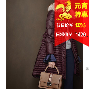 皇冠专柜正品代购 冬 2016年 i1602101羽绒服,￥5880