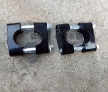 DIY modified beach car accessories small bull tap handlebar handlebar tube press block direction to take fixed aluminium pressing block with screw