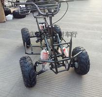 Four Wheels Small Bull Homemade Beach Car Retrofitted Motorcycle Petrol Frame Assembly Front Steering Rear Axle Disc Brake Kit