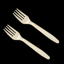 Disposable fork Rhubarb Fork Fruit Fork Takeaway Meal Fork Pizza Steak Fork Plastic Salad Pasta Fork Cake Fork