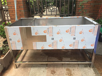 304 stainless steel turtle box with tripod South Stone yellow edge turtle pool with sand pool raw egg breeding box Golden money Turtle Pond