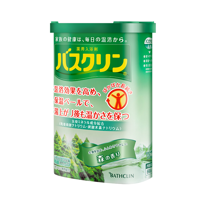【巴斯克林】日本进口温热香浴盐600g