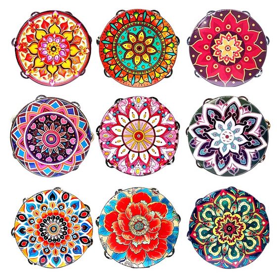 Tag dance props kindergarten children's hand drum primary school students Xinjiang Uyghur Grade Examination Dunhuang Guli Percussion Instruments
Tag dance props kindergarten children's hand drum primary school students Xinjiang Uyghur Grade Examination Dunhuang Guli Percussion Instruments