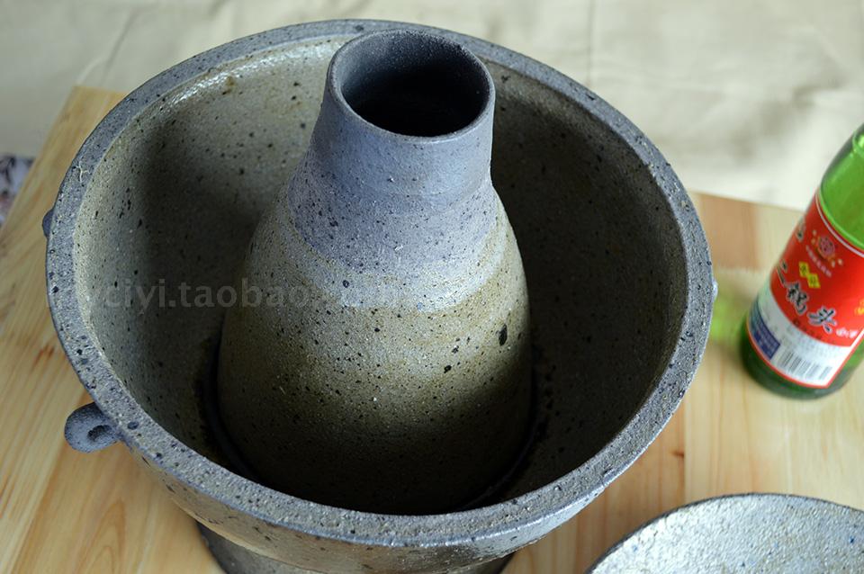 碳火锅 木炭火锅 老式砂火锅 砂锅火锅炉火火锅粗砂锅砂质火锅_双氙