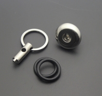 Longjia V coffee LJ250-V series modified anti-theft oil plug stainless steel oil cap oil dipstick