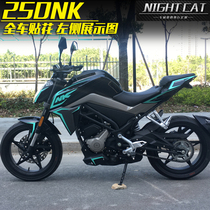Spring breeze 250NK modified body sticker paper version flower motorcycle decal light shuttle whole car sticker body fuel tank sticker