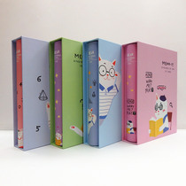 Cartoon Photographic Paper Album This insert page style 4R6 inch over plastic film set 200 pictures of baby album Family Remembrance album