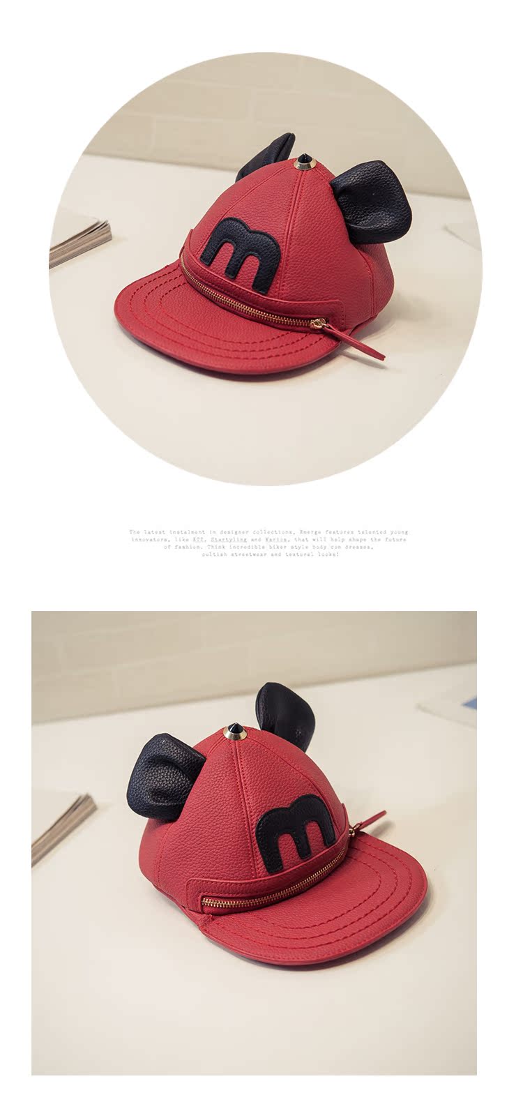 burberry acne帽子 雙肩包女日韓版PU迷你新款可愛帽子包個性創意單肩斜挎兩用小背包 帽子