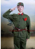 Inventory New 78-style land cadre polyester card set retired Collection old-fashioned 65 cadres Bakelite buckle military uniform