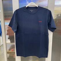 Banney Road 2022 mens clothes Summer new pure cotton comfortable round collar small mark printed short sleeve T-shirt 8822101M023