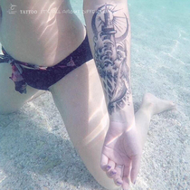 Lighthouse flower arm tattoo stickers Tattoo stickers waterproof men and women net red tattoo stickers Simulation tattoo stickers Original tattoos