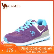 Camel Camel womens shoes winter spring womens single shoes sneakers cross-country womens running shoes lace-up low womens shoes
