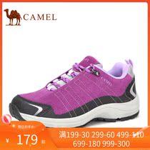 Camel Camel womens shoes winter New Outdoor Leisure mountaineering hiking shoes womens lace-up low casual shoes