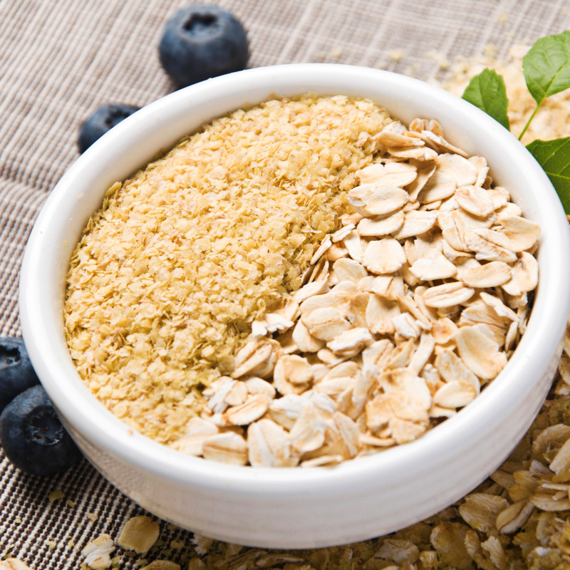 杂粮先生 燕麦片加麦胚芽 燕麦片小麦胚芽熟早餐麦片1200g