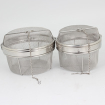 11 11 13cm stainless steel reinforced stainless steel seasoning ball hot pot seasoning ball Soup Residue Filter FILTER HALITE BAG