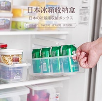 Japan Fridge Containing box Refrigerated fruits and vegetables Food preservation box Kitchen Plastic Home Egg Storage Box Finishing Box