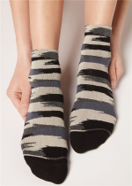 (Spot) calzedonia womens camouflage color color gradient flashing comfortable socks fashion street shot