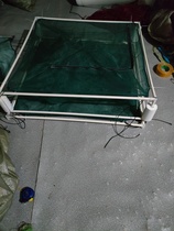 Foldable detachable suspended fish protective case for the protection of the fish