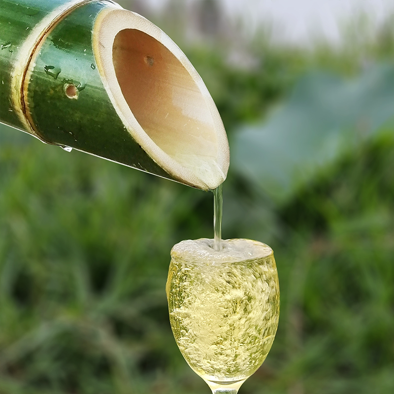 名普竹筒酒特价试饮52度原生态鲜竹酒青竹酒竹桶酒荷花白酒酒水