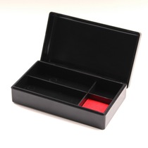Financial name seal box accounting private Chapter Box cashier personal name idle chapter box with red printing station combination seal box