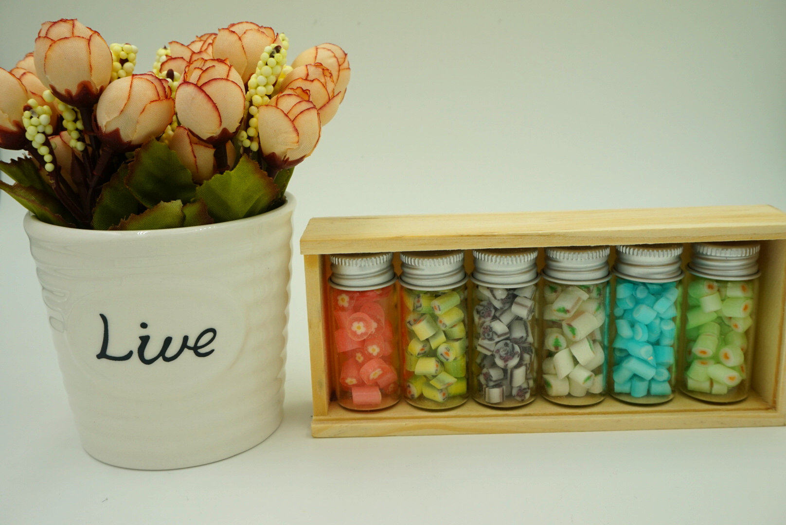 candy lab 澳洲手工糖果水果切片硬糖 木盒礼盒生日礼物送女友