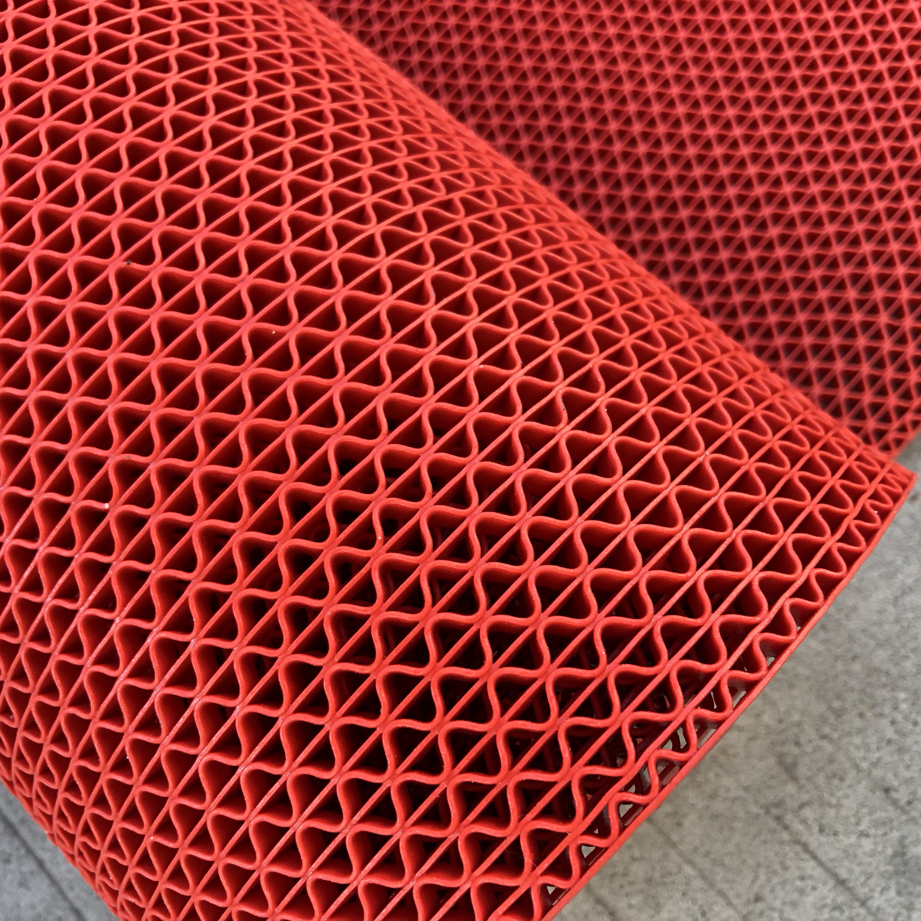 防滑垫pvc塑料地毯隔水镂空门垫卫生间厕所厨房s型网眼浴室地垫