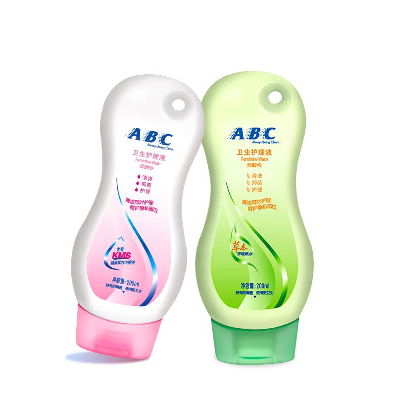 abc私处护理液洗液含KMS草本配方200ml*2支ABC官方旗舰店C22产品展示图3