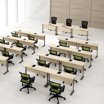 Great Luxury Furniture Brief Desk Training Desk Negotiation Table And Chair Multifunction Splicing Meeting Table Combined Strip Table