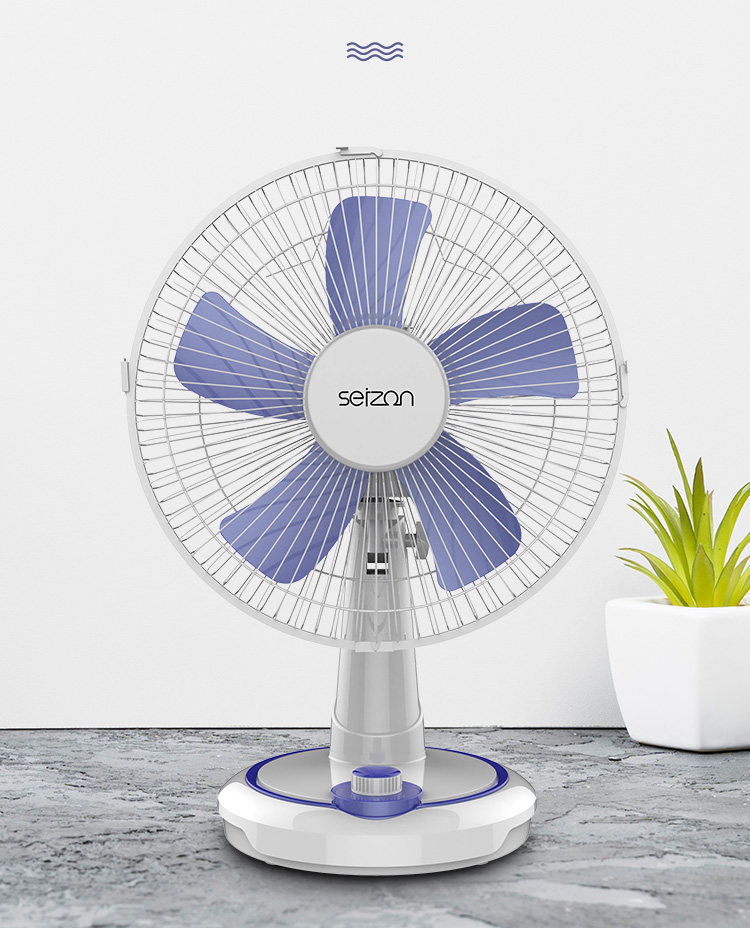 充电风扇大风力摇头家用可充电学生太阳能蓄电池宿舍12寸户外电扇