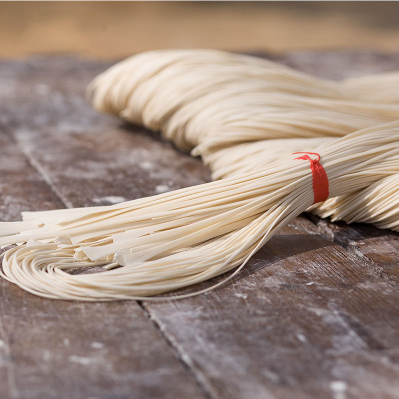 河南信阳光山土特产农家油挂面纯手工空心面自家小麦磨的面粉包邮