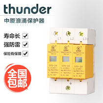 Zhongxia surge household lightning arrester switch surge protection SPD20KA3P3 pole 220vD level