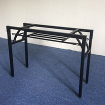 Training new table iron long table support folding conference table frame Office table foot manufacturer table leg metal bracket