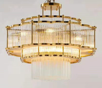 Customize New Chinese Light Lavish Hotel Lobby Water Crystal Light Villa Clubhouse Decent Board Room Dining Room Banquet Hall Hotel Chandelia