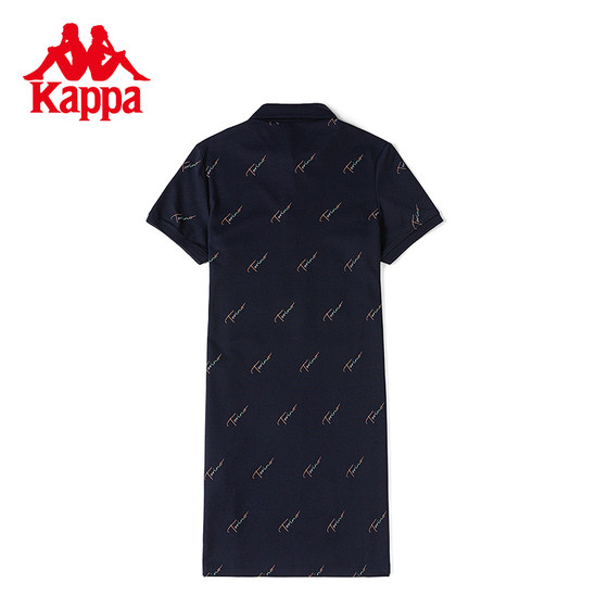 Kappa Kapa 여자 드레스 2024 여름 새 스포츠 롱 스커트 폴로 칼라 캐주얼 스커트 K0C42QL05 Kappa Kapa 여자 드레스 2024 여름 새 스포츠 롱 스커트 폴로 칼라 캐주얼 스커트 K0C42QL05