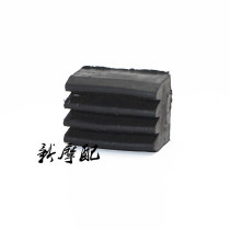 Suitable for Honda Dasha CH125 water-cooled great white black sand tripod glue station frame glue silencer buffer glue