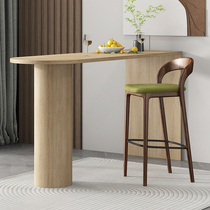 Light Bar Bar Bar Bar Bar high chair black walnut bar high bar chair light luxury bench