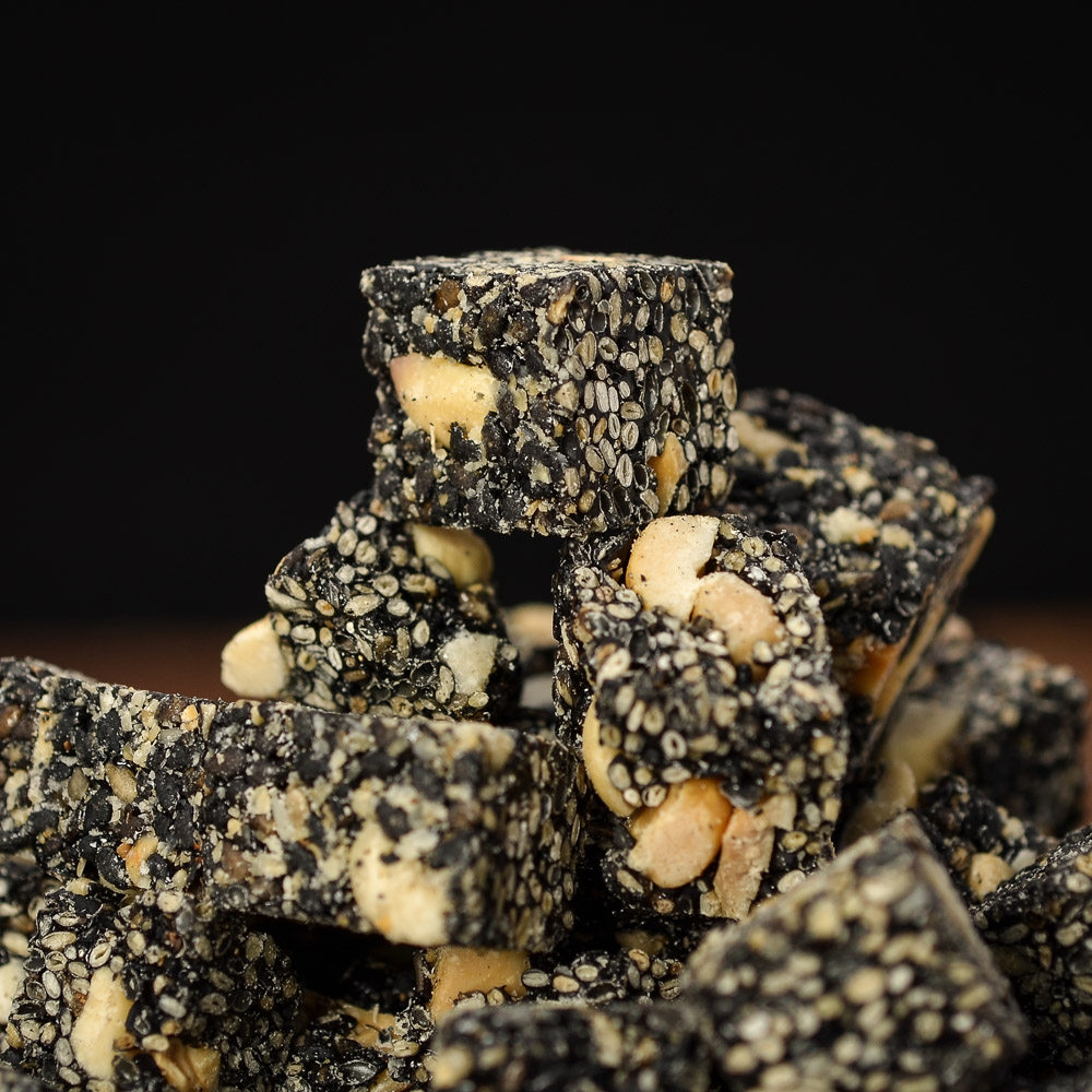 草湖食品浙江宁波特产芝麻酥传统美食零食糕点休闲小吃220g*罐