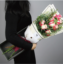 Hualu Valentines Day Flowers Express Fleet Flower Box Rose Bouquet Profound Birthday Gift Box