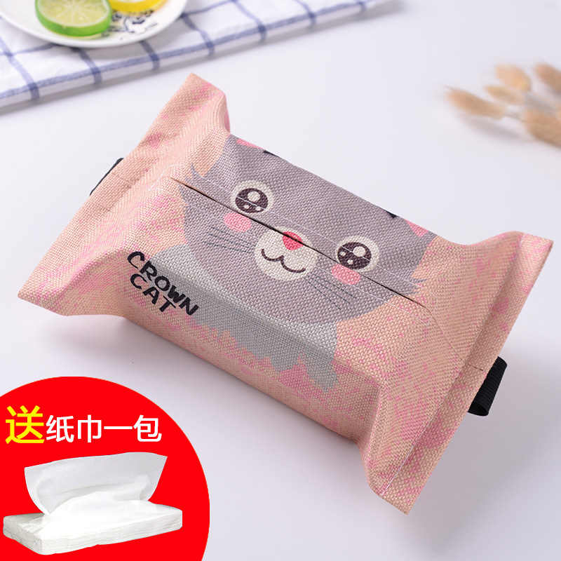 car tissue boxes for cars, carton drawers, creative hanging car supplies hanging s, cute korea