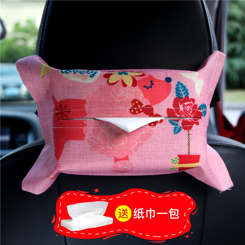 car tissue boxes for cars, carton drawers, creative hanging car supplies hanging s, cute korea