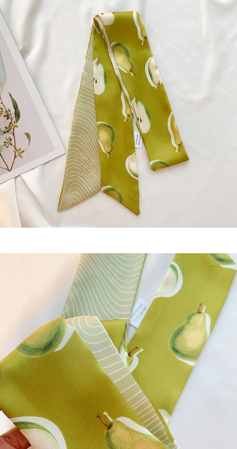 盛世尼曼围巾/丝巾/披肩634014957785 盛世尼曼水果丝巾女春秋薄款