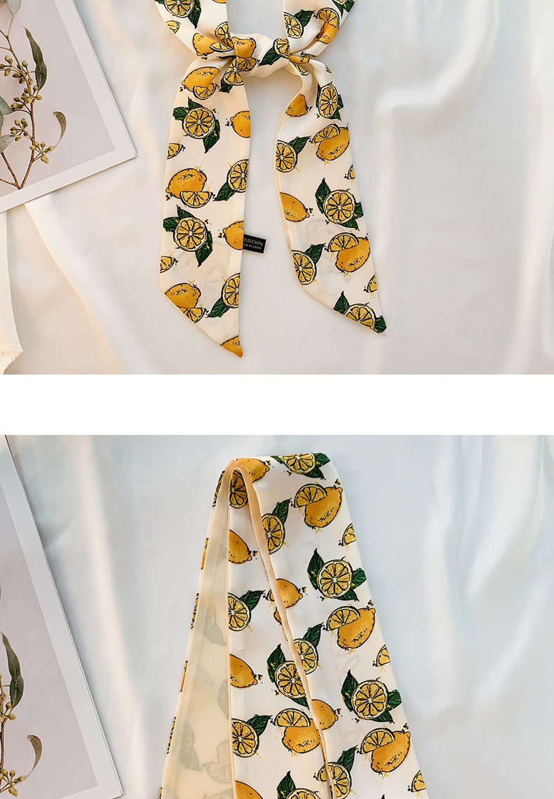 盛世尼曼围巾/丝巾/披肩634014957785 盛世尼曼水果丝巾女春秋薄款